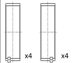 BB2053025 FAI AutoParts Шатунный подшипник