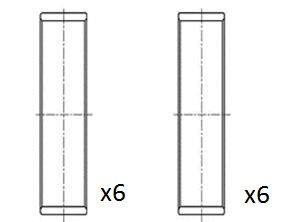 BB2078STD FAI AutoParts Шатунный подшипник