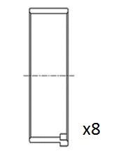 BB2052025 FAI AutoParts Шатунный подшипник