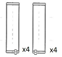 BB2015020 FAI AutoParts Шатунный подшипник