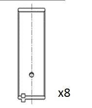 BB2079025 FAI AutoParts Шатунный подшипник