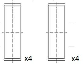 BB2026050 FAI AutoParts Шатунный подшипник