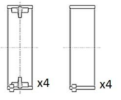 BB2002025 FAI AutoParts Шатунный подшипник