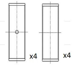 BB2022STD FAI AutoParts Шатунный подшипник