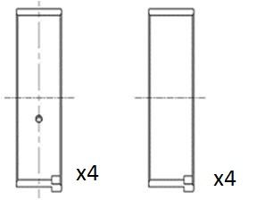 BB2045050 FAI AutoParts Шатунный подшипник