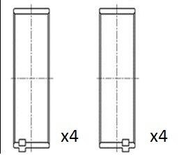 BB2167050 FAI AutoParts Шатунный подшипник