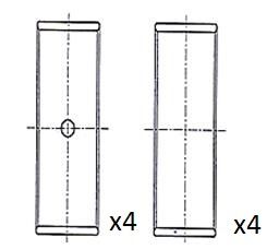 BB2041025 FAI AutoParts Шатунный подшипник