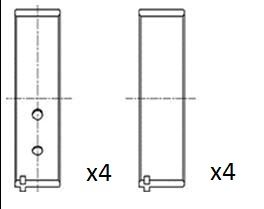 BB2049050 FAI AutoParts Шатунный подшипник