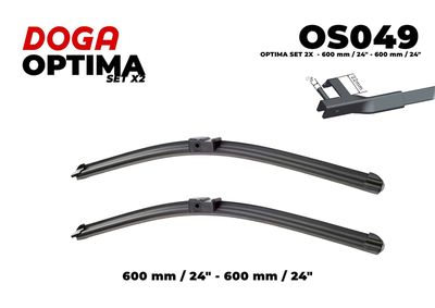 OS049 DOGA Щетка стеклоочистителя