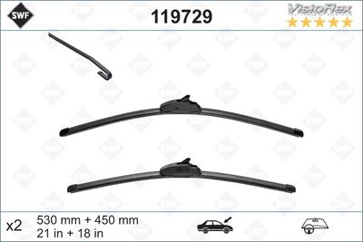 119729 SWF Щетка стеклоочистителя