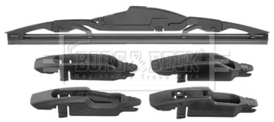 BW10R10 BORG & BECK Щетка стеклоочистителя