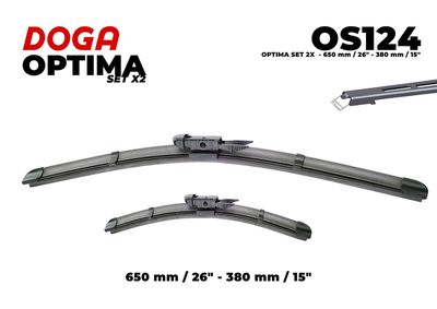 OS124 DOGA Щетка стеклоочистителя