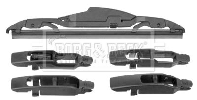 BW08R10 BORG & BECK Щетка стеклоочистителя