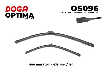 OS096 DOGA Щетка стеклоочистителя