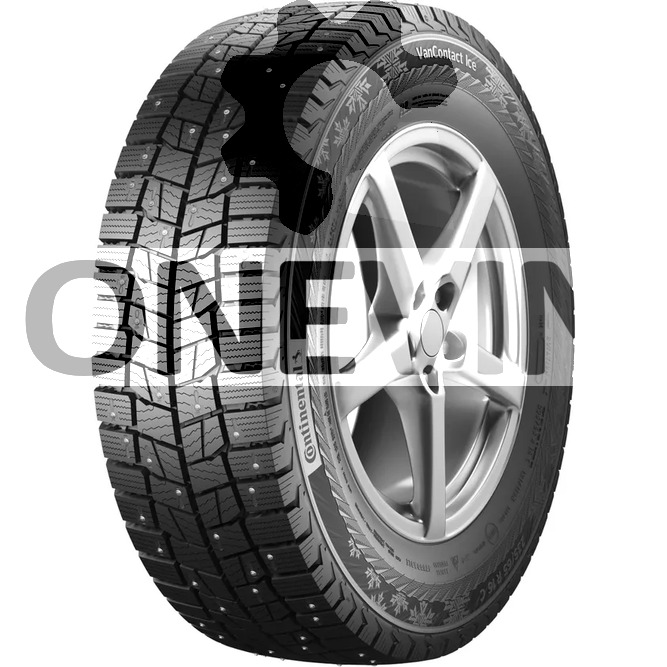 Шина R16C 20565 Continental VancoIceContact SD 107105R шип 0453246