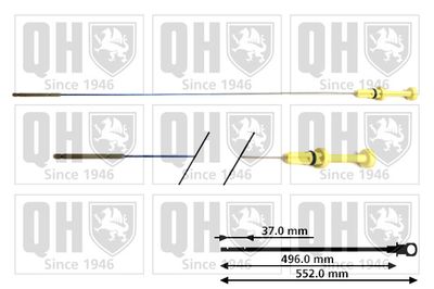 QOD110 QUINTON HAZELL Указатель уровня масла