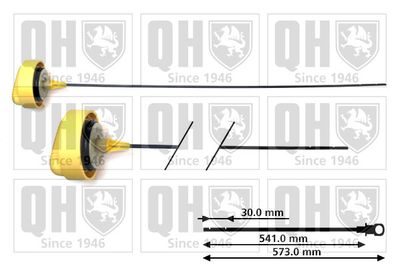 QOD146 QUINTON HAZELL Указатель уровня масла