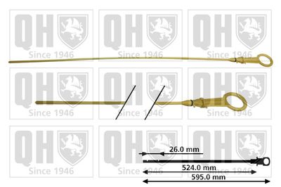 QOD123 QUINTON HAZELL Указатель уровня масла
