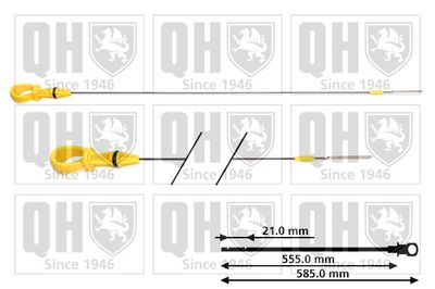 QOD154 QUINTON HAZELL Указатель уровня масла