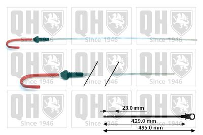 QOD138 QUINTON HAZELL Указатель уровня масла