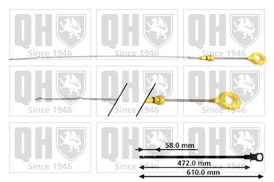 QOD169 QUINTON HAZELL Указатель уровня масла
