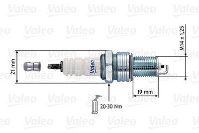 246914 VALEO Свеча зажигания