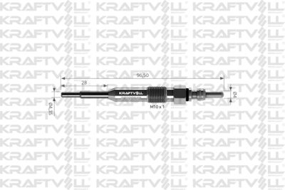 05030047 KRAFTVOLL GERMANY Свеча накаливания