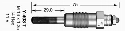 7494 NGK Свеча накаливания