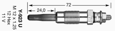 3380 NGK Свеча накаливания