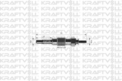 05030099 KRAFTVOLL GERMANY Свеча накаливания