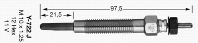 2686 NGK Свеча накаливания