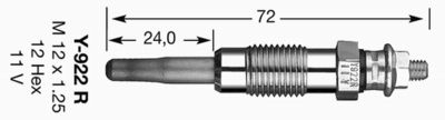 4356 NGK Свеча накаливания