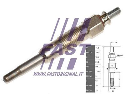 FT82705 FAST Свеча накаливания