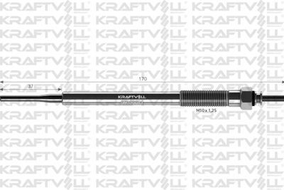 05030071 KRAFTVOLL GERMANY Свеча накаливания