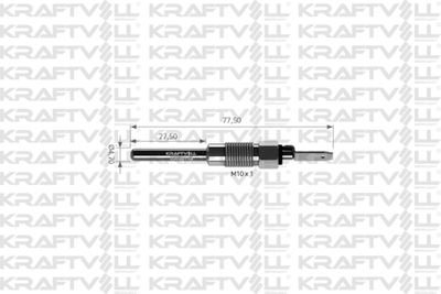 05030143 KRAFTVOLL GERMANY Свеча накаливания