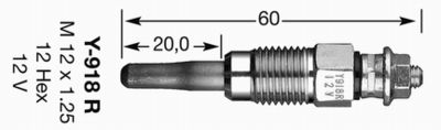 4182 NGK Свеча накаливания