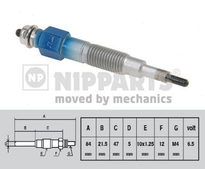 N5711030 NIPPARTS Свеча накаливания