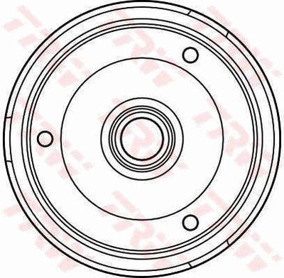 DB4119 TRW Тормозной барабан