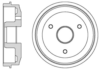 VBD635 MOTAQUIP Тормозной барабан