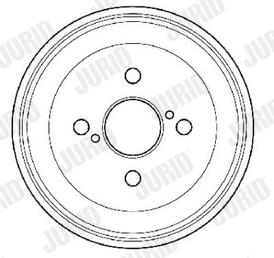 329083J JURID Тормозной барабан