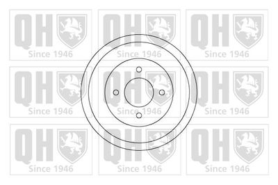 BDR431 QUINTON HAZELL Тормозной барабан