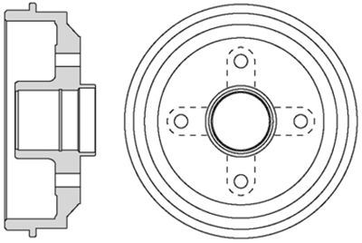 VBD661 MOTAQUIP Тормозной барабан