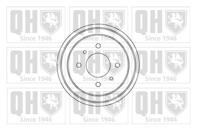 BDR287 QUINTON HAZELL Тормозной барабан