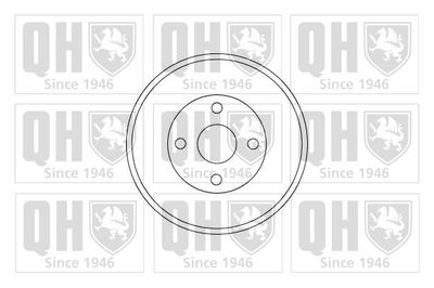 BDR328 QUINTON HAZELL Тормозной барабан