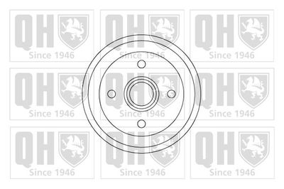 BDR533 QUINTON HAZELL Тормозной барабан