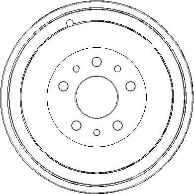 NDR352 NATIONAL Тормозной барабан