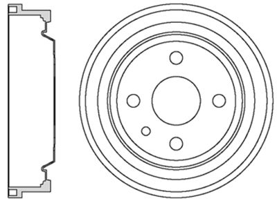 VBD600 MOTAQUIP Тормозной барабан