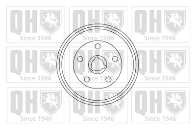 BDR557 QUINTON HAZELL Тормозной барабан