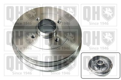 BDR196 QUINTON HAZELL Тормозной барабан