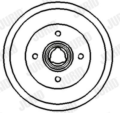 329126J JURID Тормозной барабан